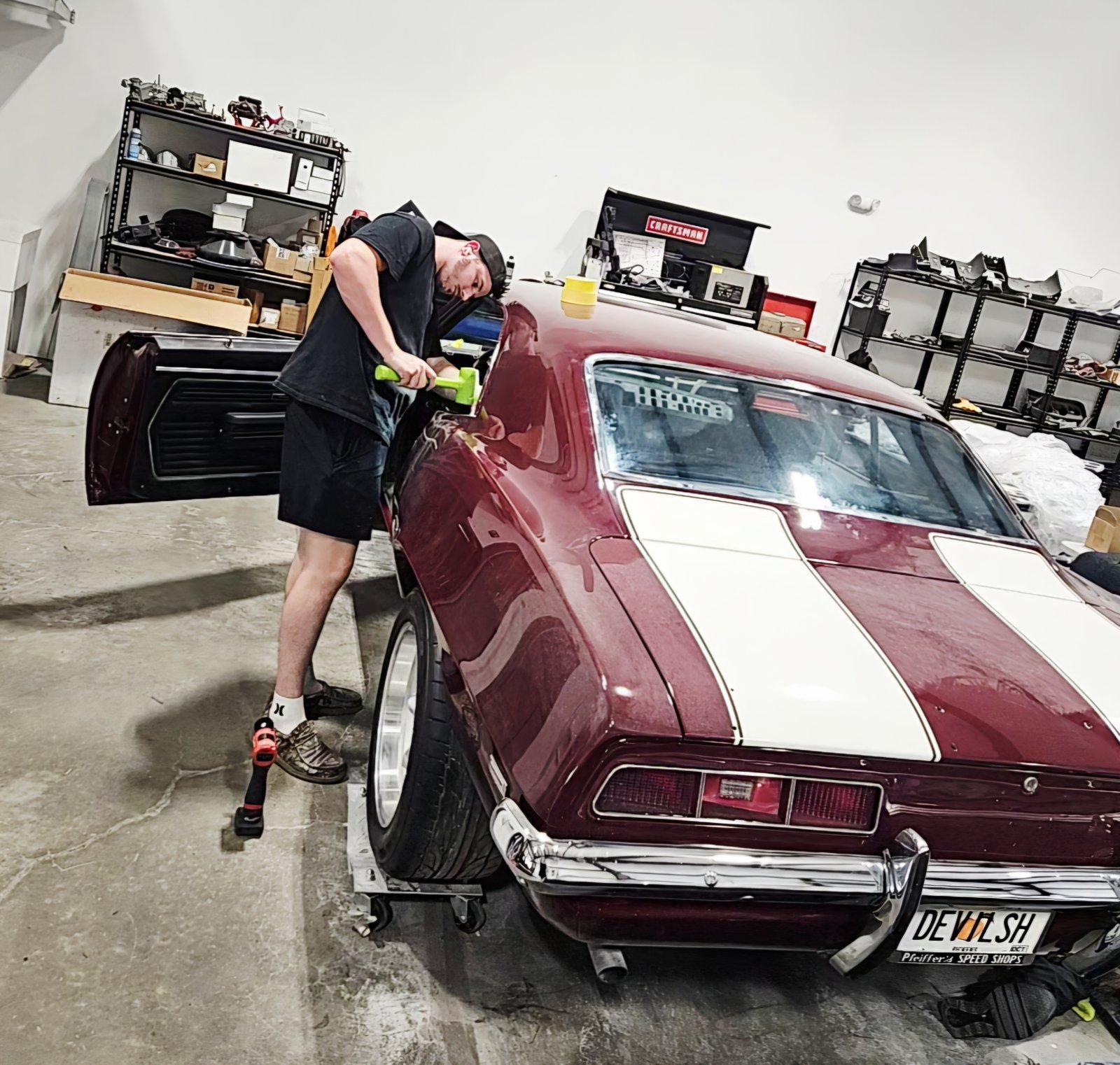 1969 Chevrolet Camaro Z28 restoration