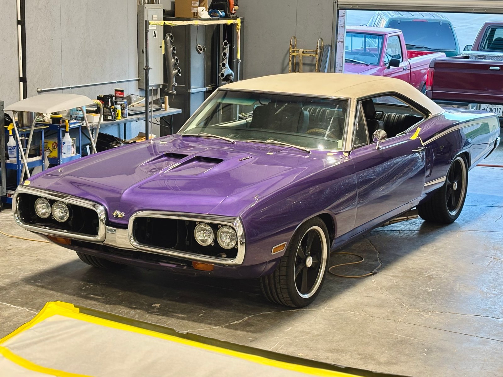 1970 Dodge Super Bee restoration in progress